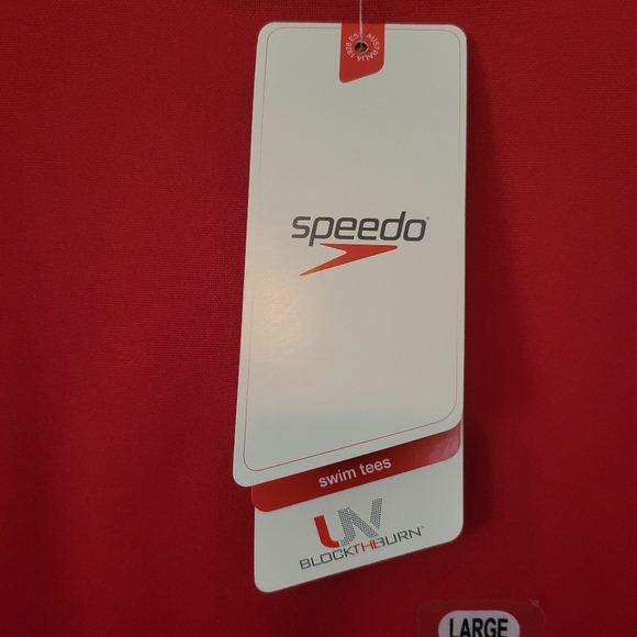 NWT Speedo Men's Swim Shirt - Picture 5 of 7